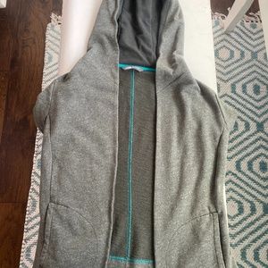 The North face open hoodie